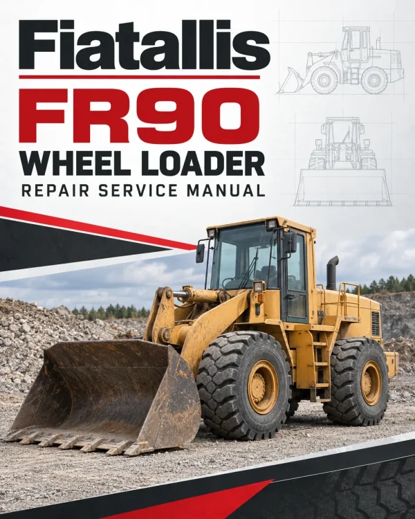 Fiatallis FR90 Wheel Loader Repair Service Manual