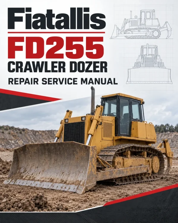 Fiatallis FD255 Crawler Dozer Repair Service Manual Fiatallis FD255 Crawler Dozer Repair Service Manual