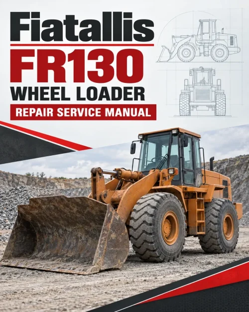 Fiatallis FR130 Wheel Loader Repair Service Manual Fiatallis FR130 Wheel Loader Repair Service Manual
