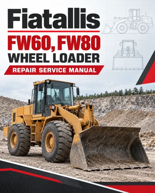 Fiatallis FW60, FW80 Wheel Loader Repair Service Manual Fiatallis FW60, FW80 Wheel Loader Repair Service Manual