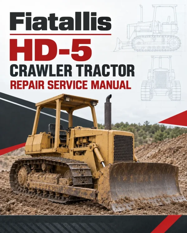 Fiatallis HD-5 Crawler Tractor Repair Service Manual Fiatallis HD-5 Crawler Tractor Repair Service Manual