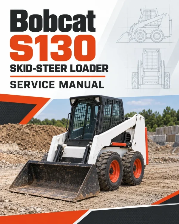 Bobcat S130 Skid-Steer Loader Service Manual Bobcat S130 Skid-Steer Loader Service Manual