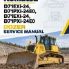 Komatsu D71EXi-24, D71PXi-24E0, D71EXi-24, D71PXi-24E0 Dozer Service Manual