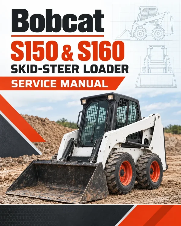 Bobcat S150 and S160 Skid-Steer Loader Service Manual Bobcat S150 and S160 Skid-Steer Loader Service Manual