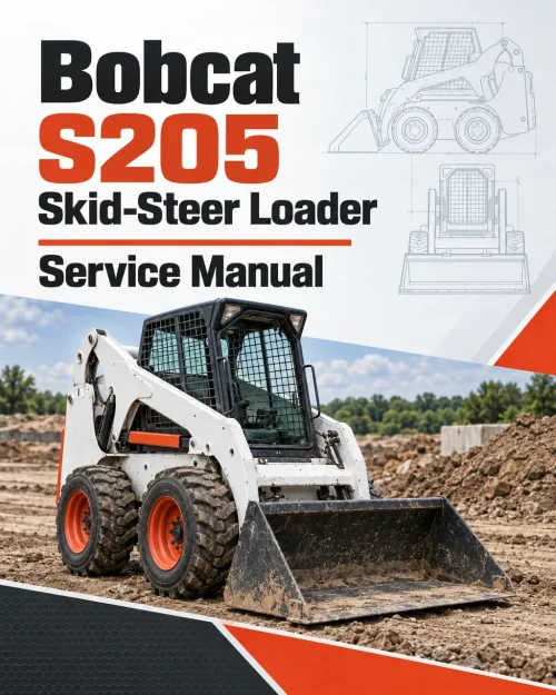 Bobcat S205 Skid-Steer Loader Service Manual Bobcat S205 Skid-Steer Loader Service Manual