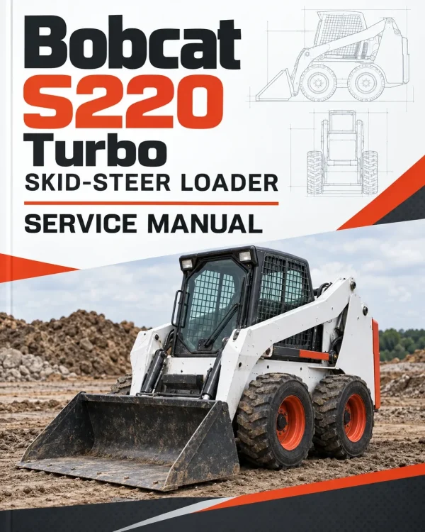 Bobcat S220 Turbo Skid-Steer Loader Service Manual