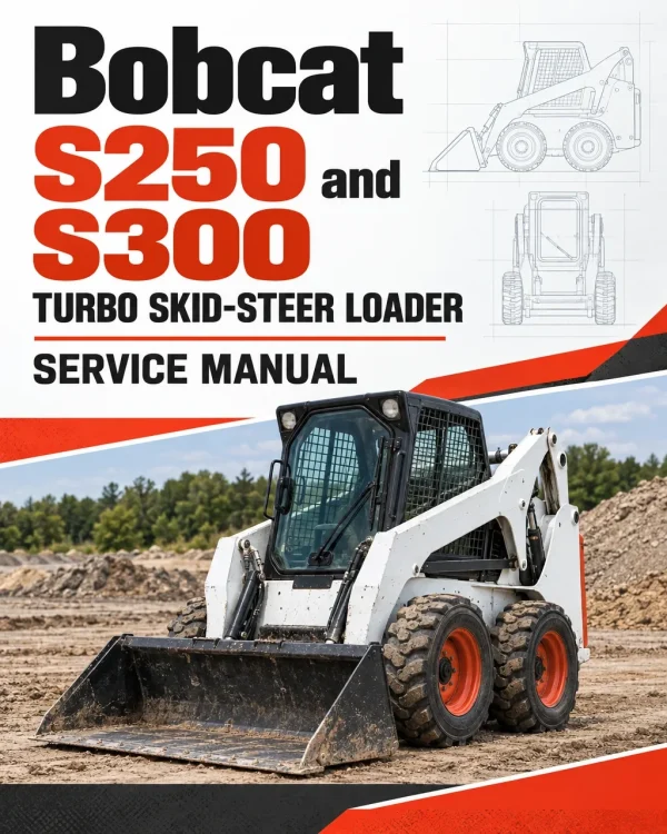 Bobcat S250 and S300 Turbo Skid-Steer Loader Service Manual Bobcat S250 and S300 Turbo Skid-Steer Loader Service Manual