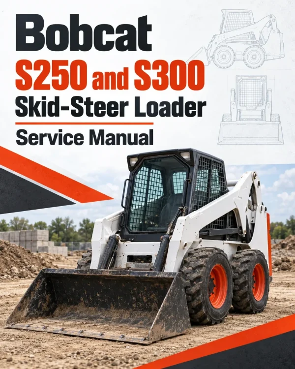 Bobcat S250 and S300 Skid-Steer Loader Service Manual Bobcat S250 and S300 Skid-Steer Loader Service Manual