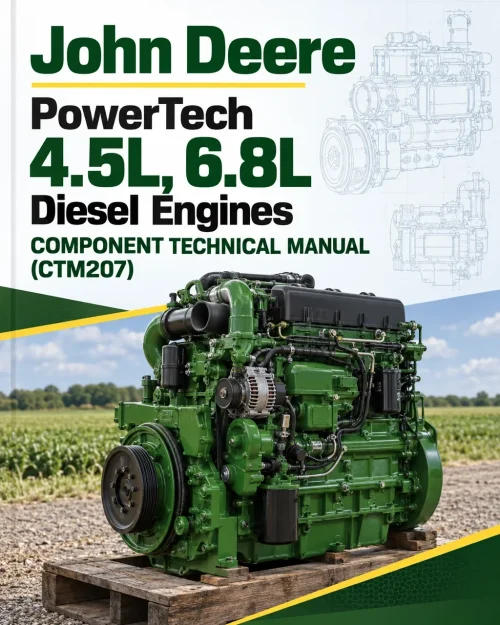 John Deere PowerTech 4.5L, 6.8L Diesel Engines Component Technical Manual (CTM207)
