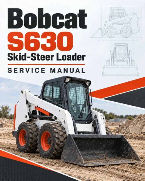 Bobcat S630 Skid-Steer Loader Service Manual Bobcat S630 Skid-Steer Loader Service Manual