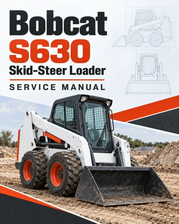 Bobcat S630 Skid-Steer Loader Service Manual Bobcat S630 Skid-Steer Loader Service Manual