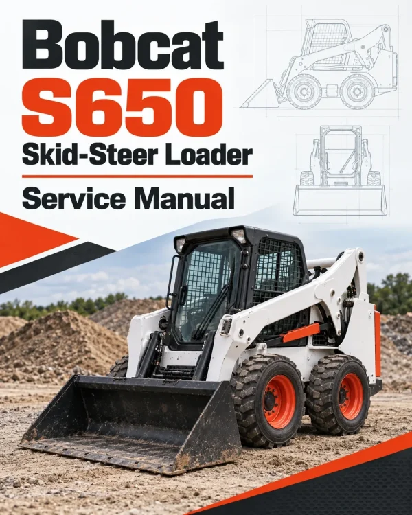 Bobcat S650 Skid-Steer Loader Service Manual Bobcat S650 Skid-Steer Loader Service Manual