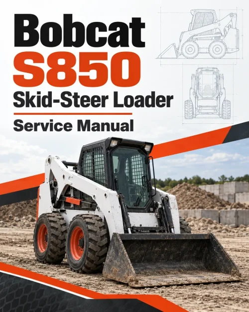 Bobcat S850 Skid-Steer Loader Service Manual Bobcat S850 Skid-Steer Loader Service Manual