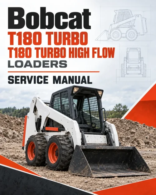 Bobcat T180 Turbo, T180 Turbo High Flow Loaders Service Manual Bobcat T180 Turbo, T180 Turbo High Flow Loaders Service Manual