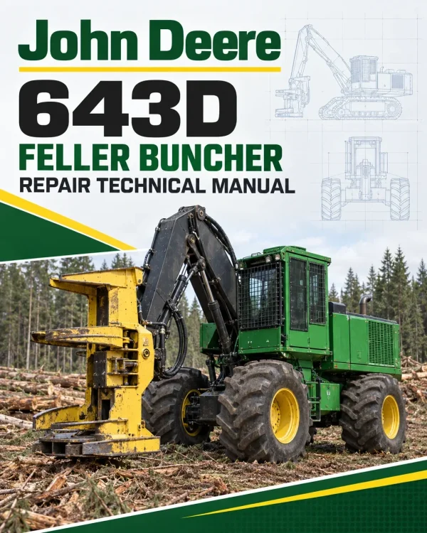 John Deere 643D Feller Buncher Repair Technical Manual John Deere 643D Feller Buncher Repair Technical Manual
