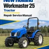 New Holland Workmaster 25 Tractor Repair Service Manual New Holland Workmaster 25 Tractor Repair Service Manual