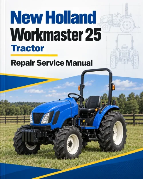 New Holland Workmaster 25 Tractor Repair Service Manual New Holland Workmaster 25 Tractor Repair Service Manual