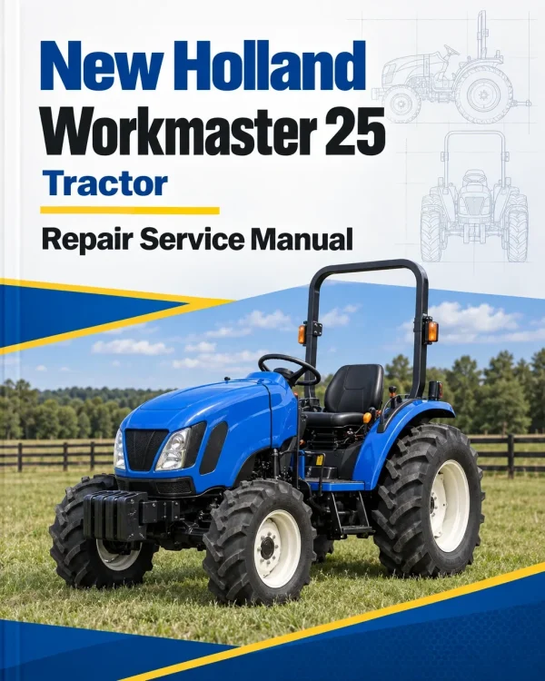 New Holland Workmaster 25 Tractor Repair Service Manual New Holland Workmaster 25 Tractor Repair Service Manual