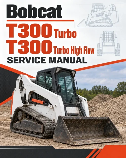Bobcat T300 Turbo, T300 Turbo High Flow Service Manual
