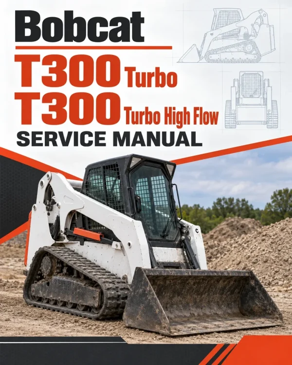 Bobcat T300 Turbo, T300 Turbo High Flow Service Manual