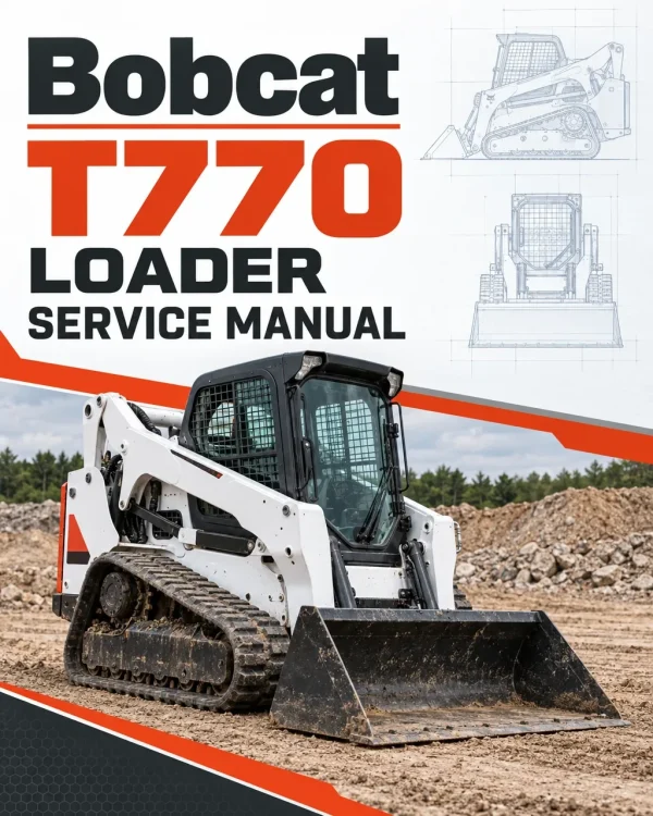 Bobcat T770 Loader Service Manual Bobcat T770 Loader Service Manual