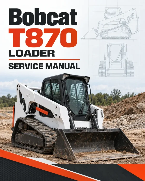 Bobcat T870 Loader Service Manual