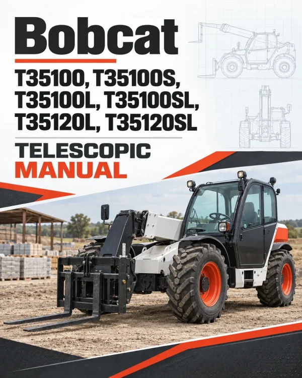Bobcat T35100, T35100S, T35100L, T35100SL, T35120L, T35120SL Telescopic Manual