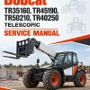 Bobcat TR35160, TR45190, TR50210, TR40250 Telescopic Service Manual