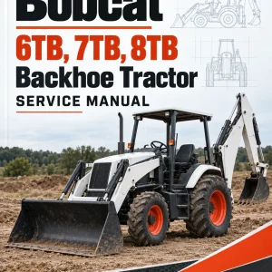 Bobcat 6TB, 7TB, 8TB Backhoe Tractor Service Manual Bobcat 6TB, 7TB, 8TB Backhoe Tractor Service Manual