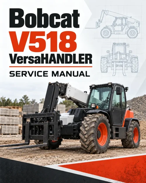 Bobcat V518 VersaHANDLER Telescopic Service Manual