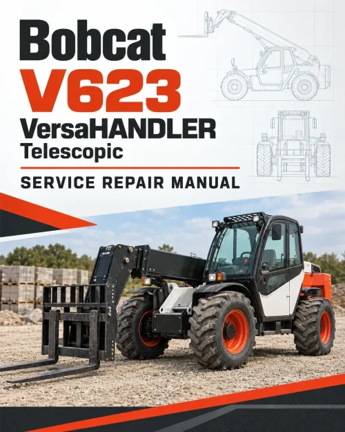 Bobcat V623 VersaHANDLER Telescopic Service Manual