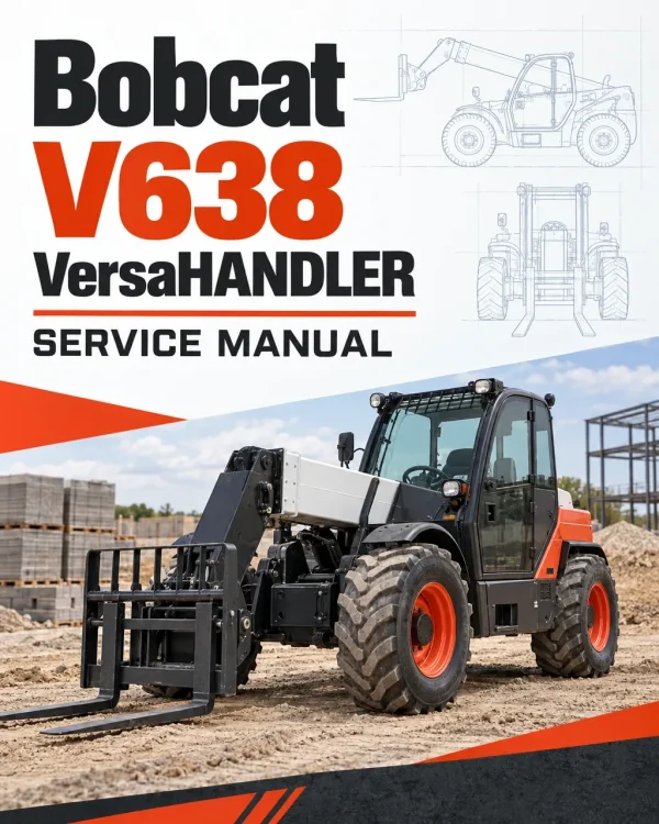 Bobcat V638 VersaHANDLER Telescopic Service Manual