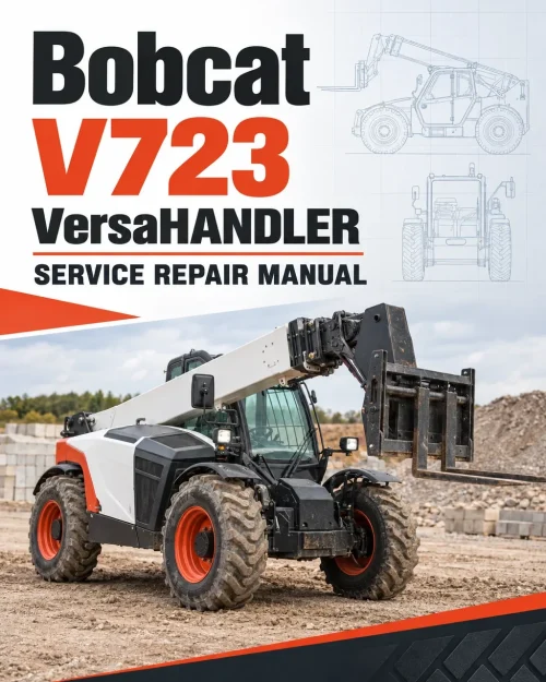 Bobcat V723 VersaHANDLER Telescopic Service Repair Manual Bobcat V723 VersaHANDLER Telescopic Service Repair Manual