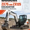 Bobcat ZX75 and ZX125 Excavator Service Manual Bobcat ZX75 and ZX125 Excavator Service Manual