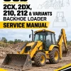 JCB 2CX, 2DX, 210, 212 & VARIANTS Backhoe Loader Service Manual JCB 2CX, 2DX, 210, 212 & VARIANTS Backhoe Loader Service Manual