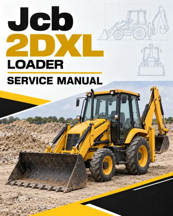 JCB 2DXL Loader Service Manual JCB 2DXL Loader Service Manual