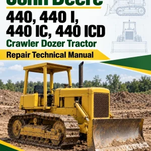John Deere 440, 440 I, 440 IC, 440 ICD Crawler Dozer Tractor Repair Technical Manual John Deere 440, 440 I, 440 IC, 440 ICD Crawler Dozer Tractor Repair Technical Manual