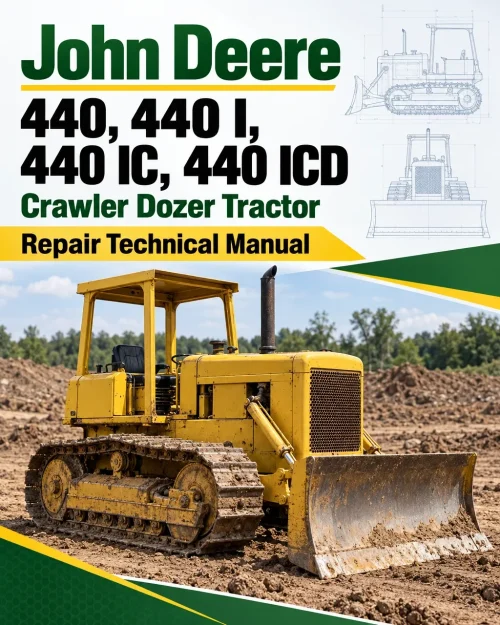 John Deere 440, 440 I, 440 IC, 440 ICD Crawler Dozer Tractor Repair Technical Manual John Deere 440, 440 I, 440 IC, 440 ICD Crawler Dozer Tractor Repair Technical Manual
