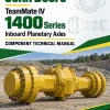 John Deere TeamMate IV 1400 Series Inboard Planetary Axles Component Technical Manual
