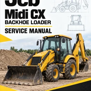 JCB Midi CX Backhoe Loader Service Manual