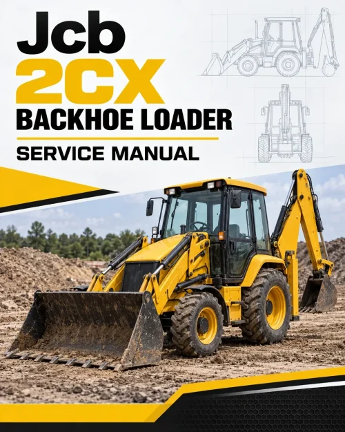 JCB 2CX Backhoe Loader Service Manual JCB 2CX Backhoe Loader Service Manual
