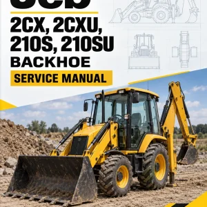 JCB 2CX, 2CXU, 210S, 210SU Backhoe Service Manual