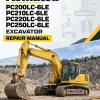 Komatsu PC200LC-6LE, PC210LC-6LE, PC220LC-6LE, PC250LC-6LE Excavator Repair Manual Komatsu PC200LC-6LE, PC210LC-6LE, PC220LC-6LE, PC250LC-6LE Excavator Repair Manual