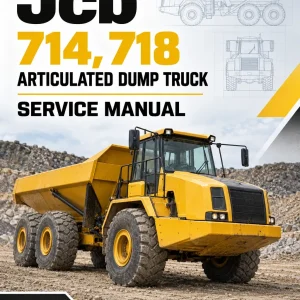 JCB 714, 718 Articulated Dump Truck Service Manual JCB 714, 718 Articulated Dump Truck Service Manual