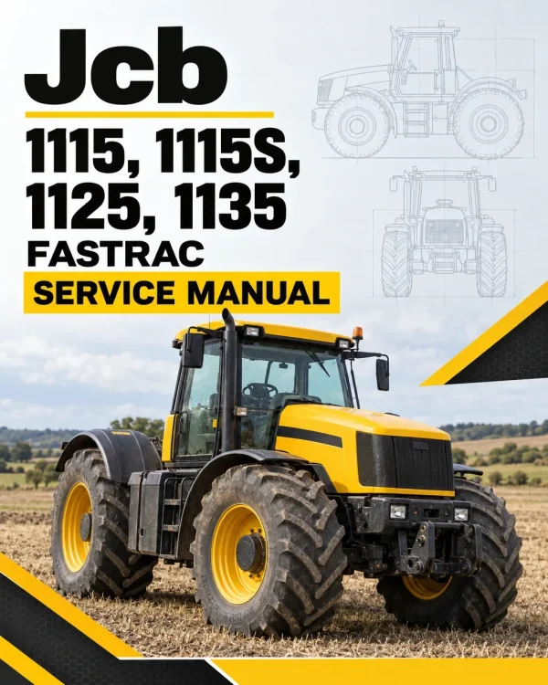 JCB 1115, 1115S, 1125, 1135 Fastrac Service Manual