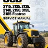 JCB 2115, 2125, 2135, 2140, 2150, 3155, 3185 Fastrac Service Manual