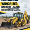 Komatsu WB93R-5E0 Backhoe Loader Repair Service Manual Komatsu WB93R-5E0 Backhoe Loader Repair Service Manual
