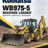 Komatsu WB97S-5 Backhoe Loader Repair Service Manual Komatsu WB97S-5 Backhoe Loader Repair Service Manual
