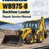 Komatsu WB97S-8 Backhoe Loader Repair Service Manual