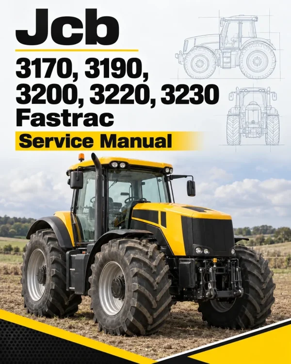 JCB 3170, 3190, 3200, 3220, 3230 Fastrac Service Manual JCB 3170, 3190, 3200, 3220, 3230 Fastrac Service Manual